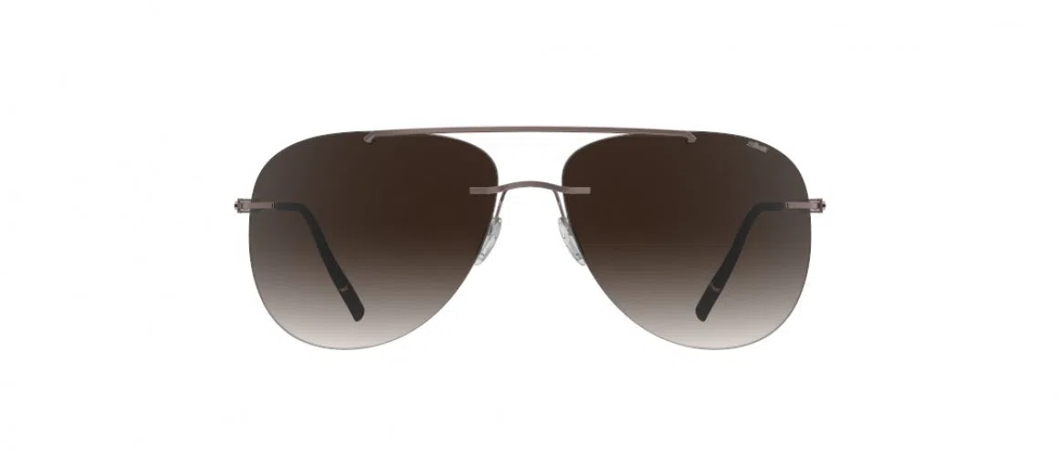 Silhouette Canatara Rimless 8751 Sunglasses - view 26